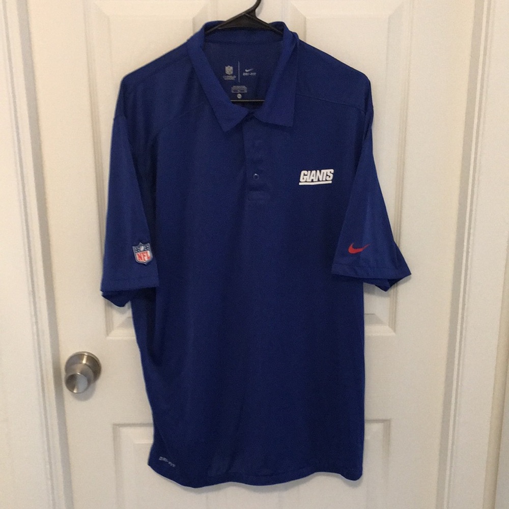 Nike New York Giants NFL Men’s XL Dri Fit Polo